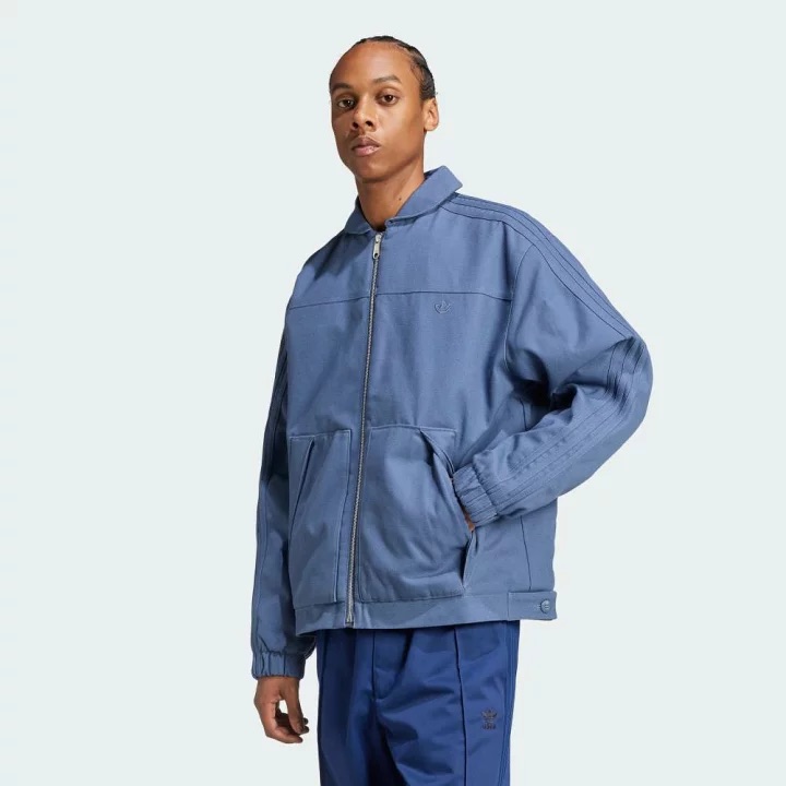 Adidas Mens Blue Adidas Jacket